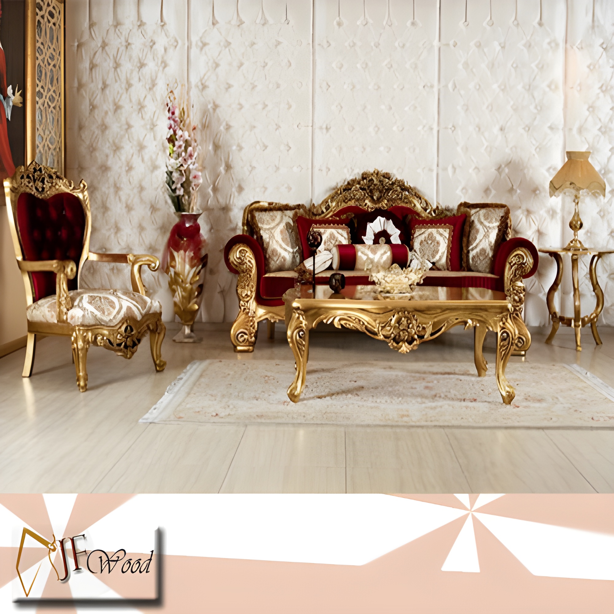 Roma Luxury Living Room Sofa Set